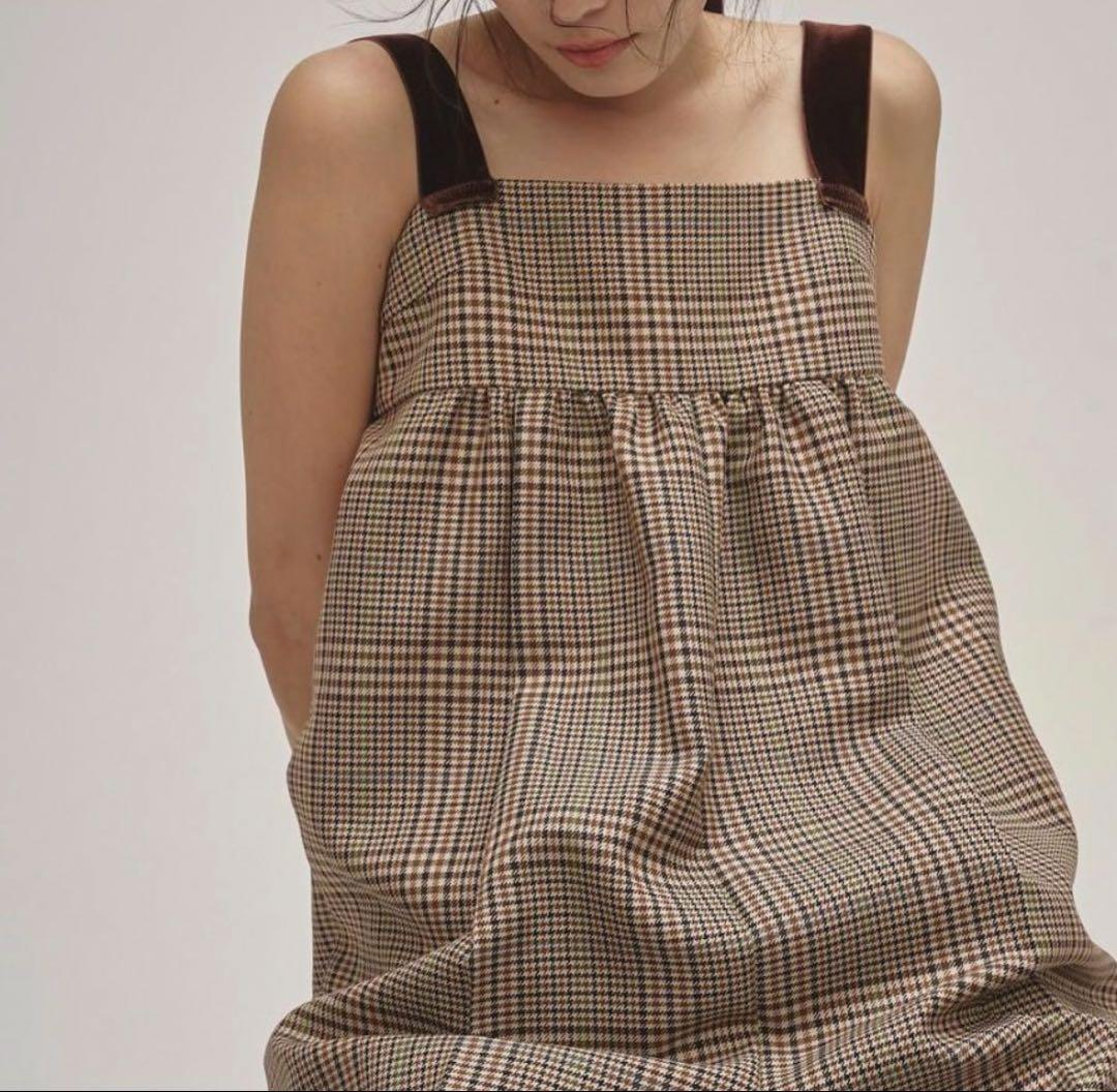 TODAYFUL トゥデイフル Check Wide Combinaison