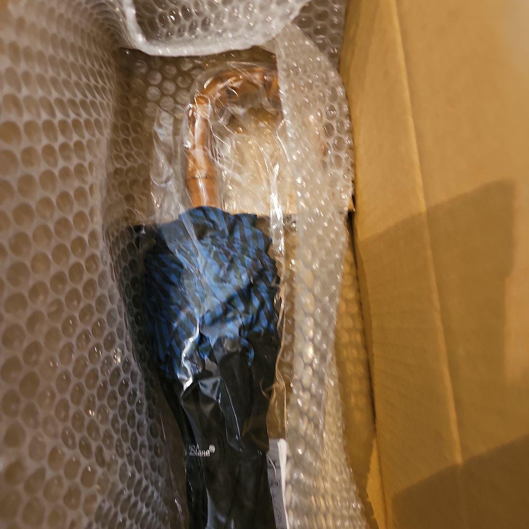 新品未開封　日傘　Rose Blanc × familiar　ファミリア 青　傘