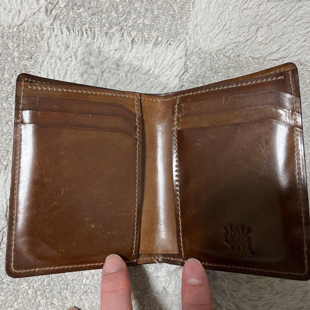 【超希少】ココマイスター　折財布　札入れ　コードバン