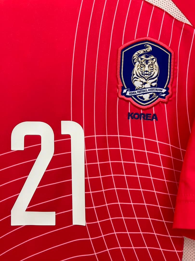 02-03 韓国代表　朴智星　NIKEオフィシャルユニフォーム