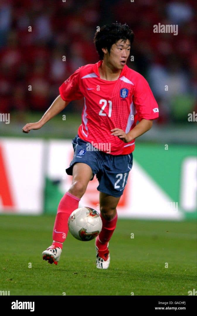 02-03 韓国代表　朴智星　NIKEオフィシャルユニフォーム