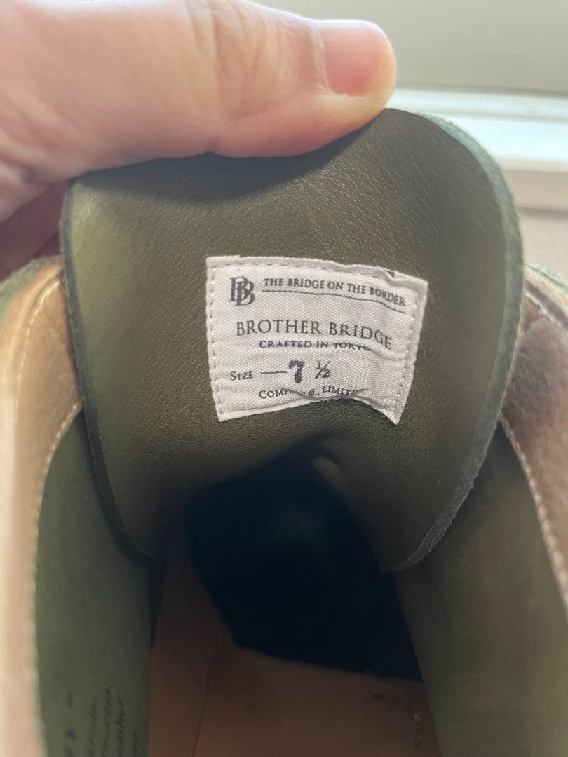 専用【極美品】BROTHER BRIDGE HENRY LEAF SUEDE