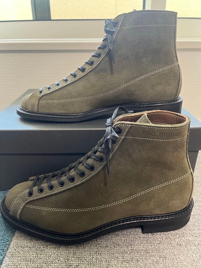 専用【極美品】BROTHER BRIDGE HENRY LEAF SUEDE