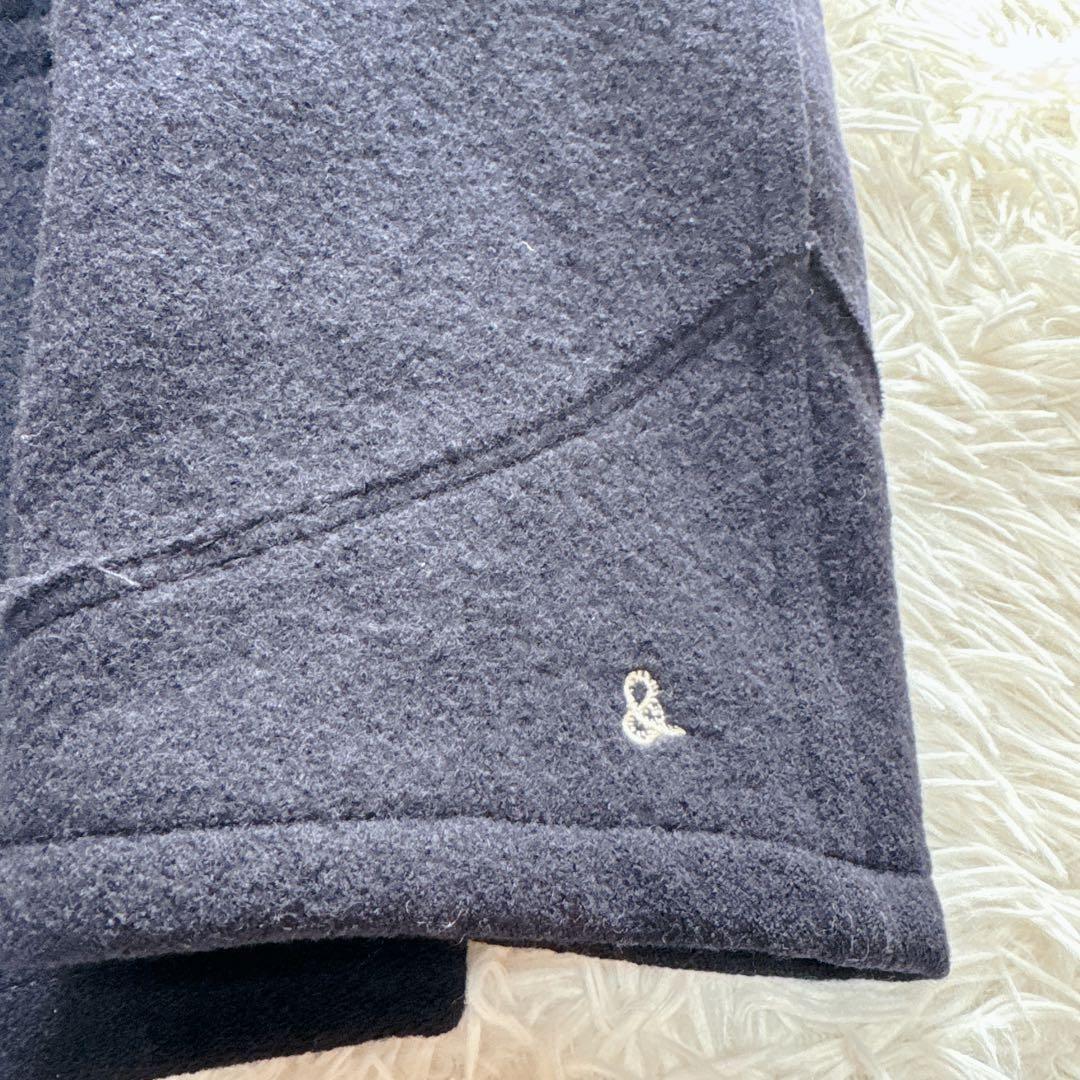 45rpm ウール100% ネイビー 45R メルトン　テーラードジャケット