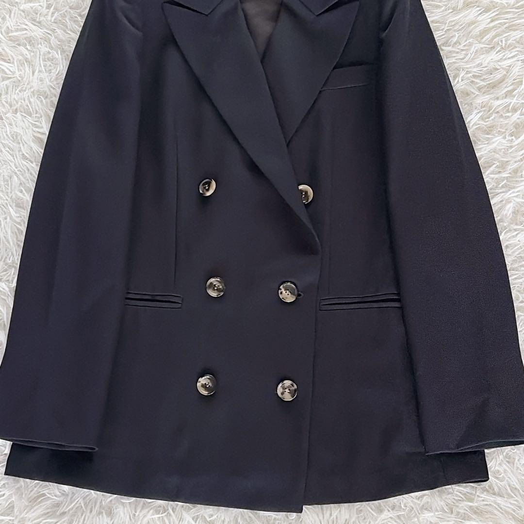 美品✨【EVERYDAY I LIKE.】ダブルテーラードジャケット 紺ブレ