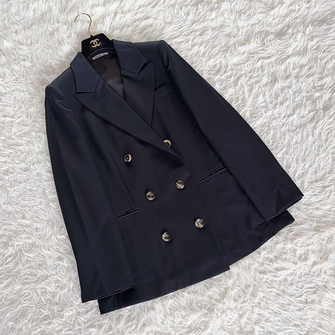 美品✨【EVERYDAY I LIKE.】ダブルテーラードジャケット 紺ブレ