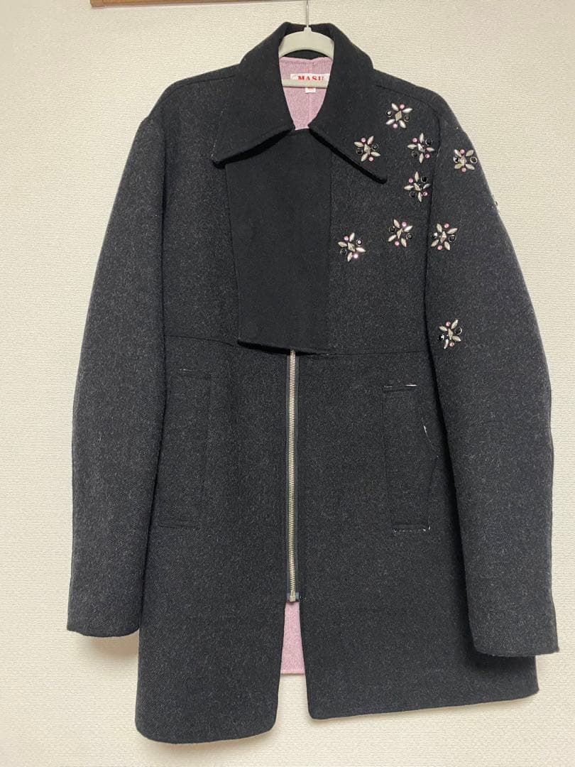 ジャケット・アウター masu 24aw RAINDROP STUDS COAT