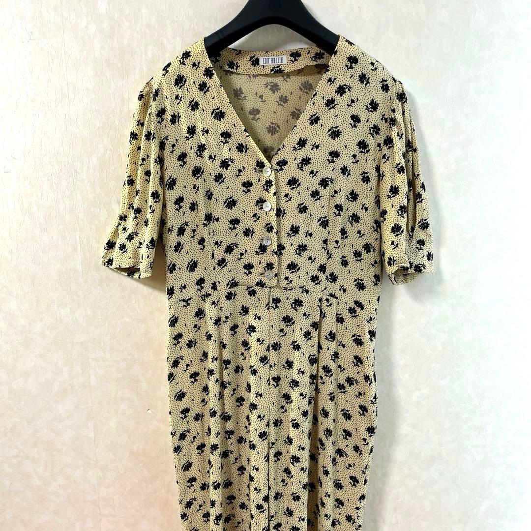 EDIT.FOR LULU ヴィンテージフラワーオールインワン　36