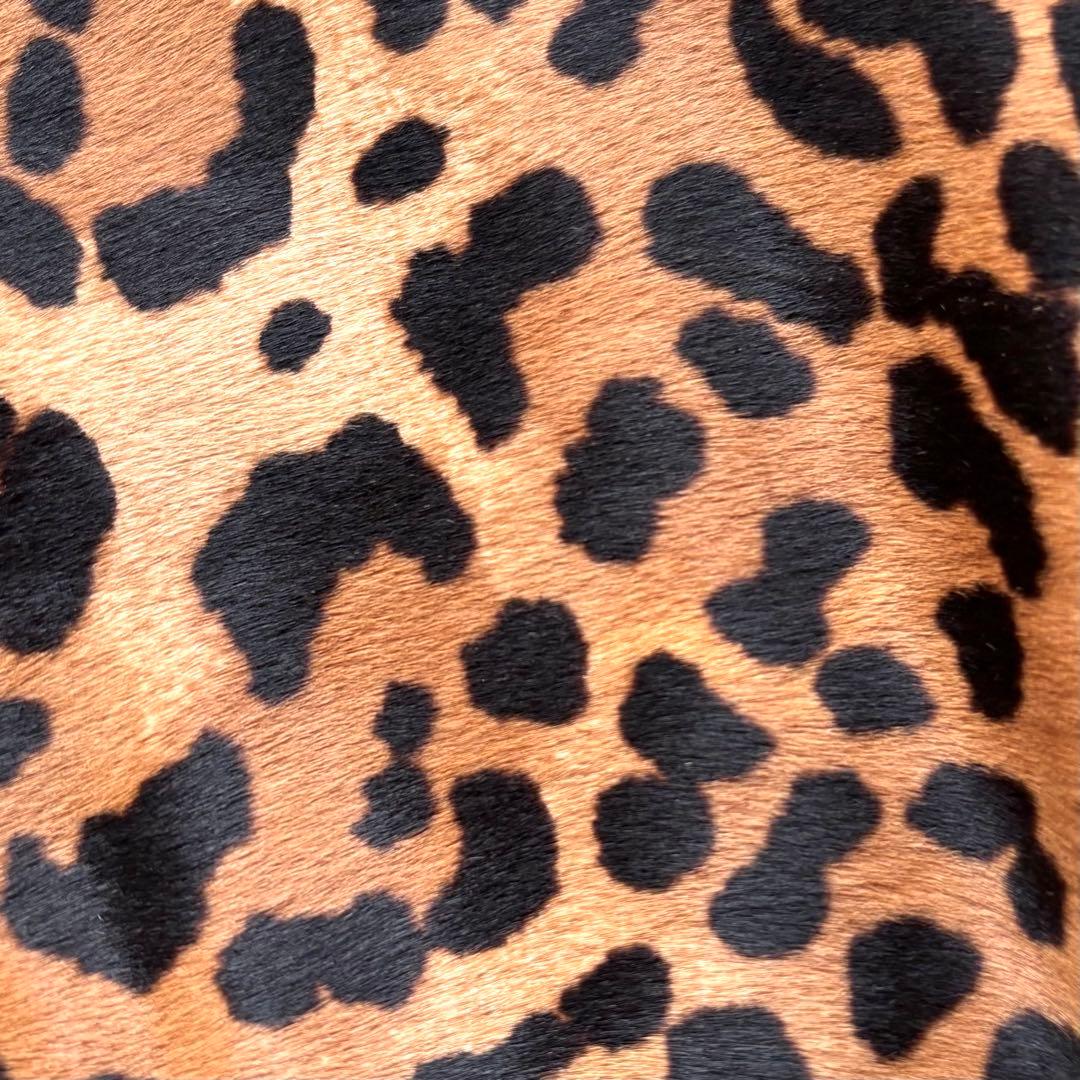 【定価40万円】ラルフローレン レオパード テーラードジャケット 1B ハラコ