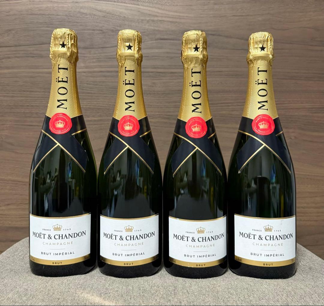 モエ•エ•シャンドン アンぺリアル 750ml 箱無し 4本