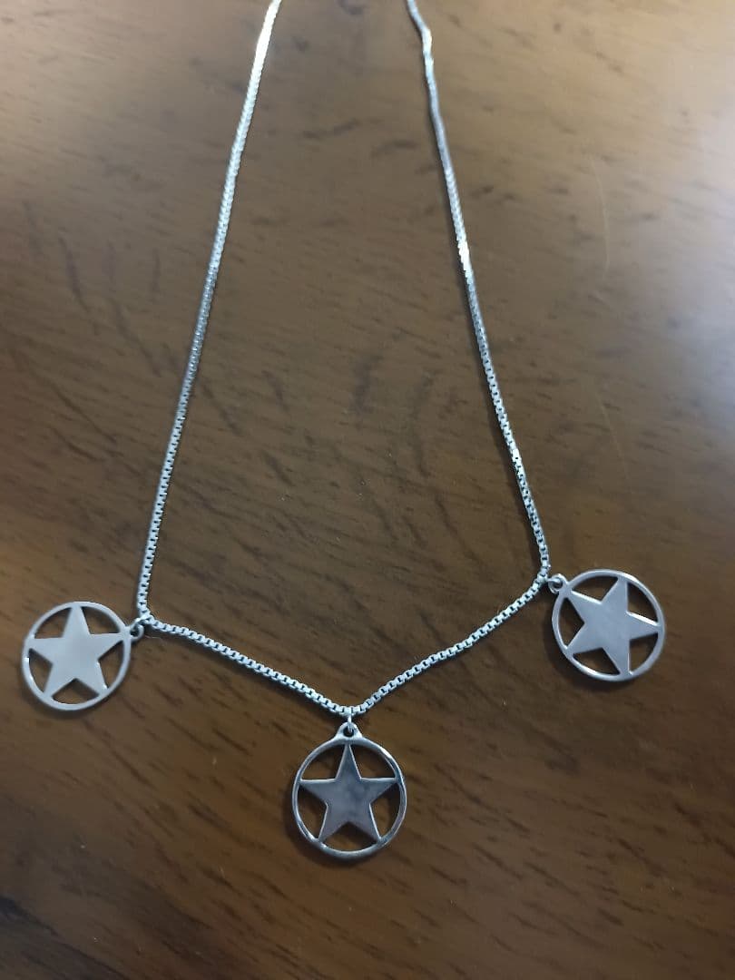 ✨Christian Dior✨　サークルスター3連ネックレス