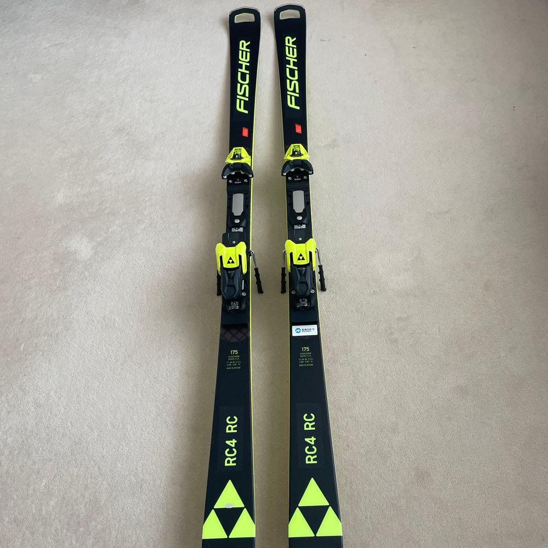 【超美品】FISCHER RC4 RC スキー板 175cm