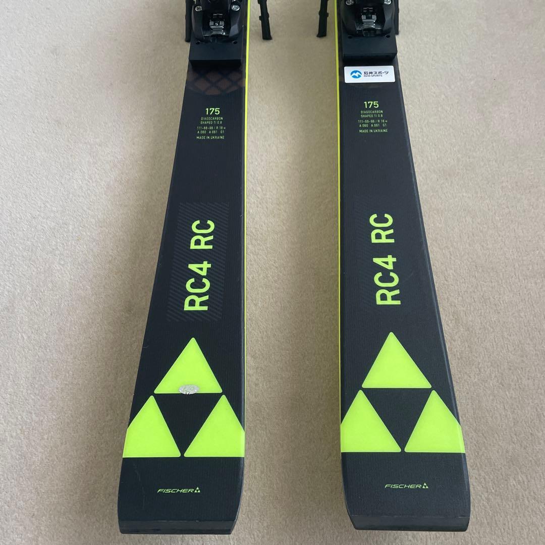 【超美品】FISCHER RC4 RC スキー板 175cm