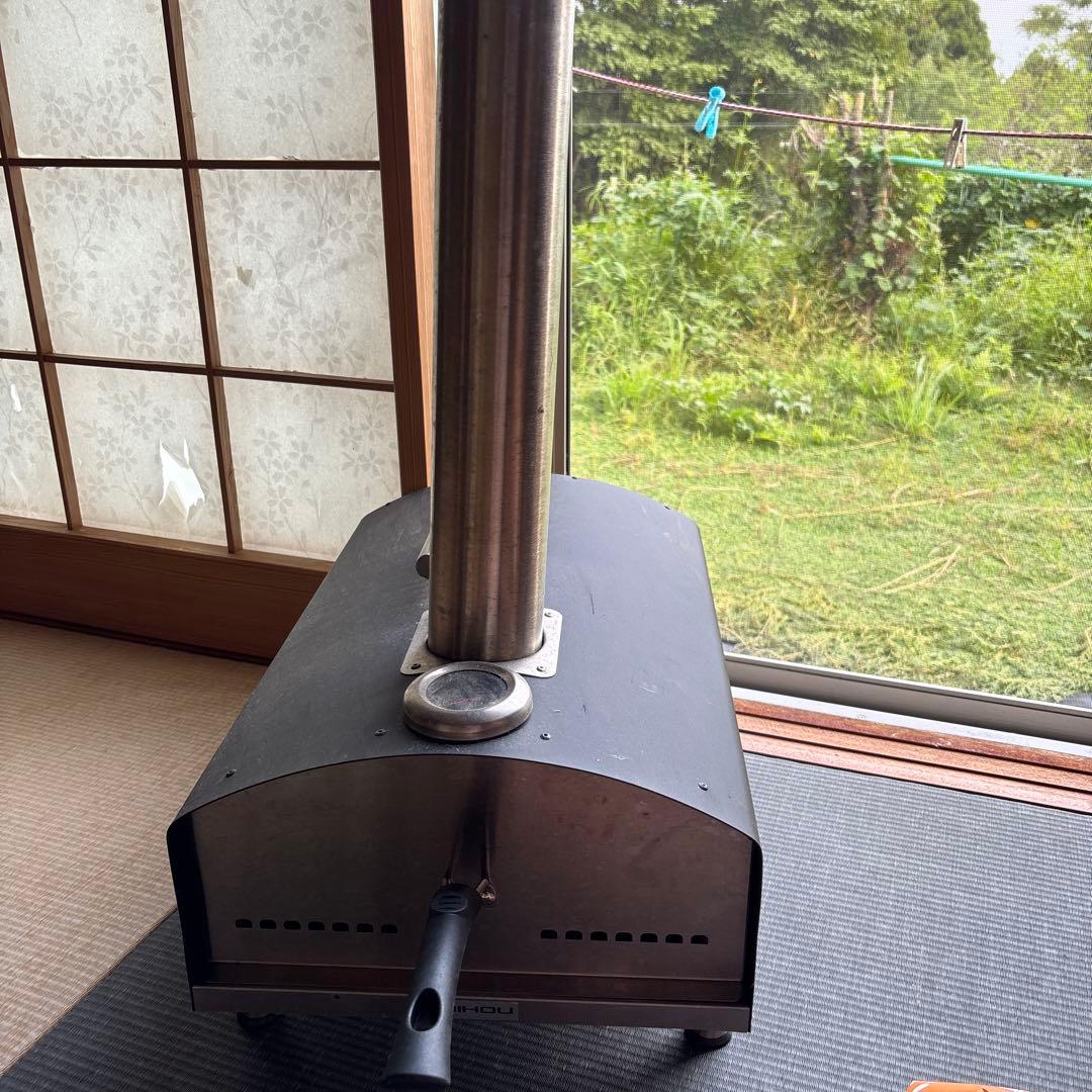 ピザ窯 ボーノ 燃料ペレット箱に入るだけサービスします！