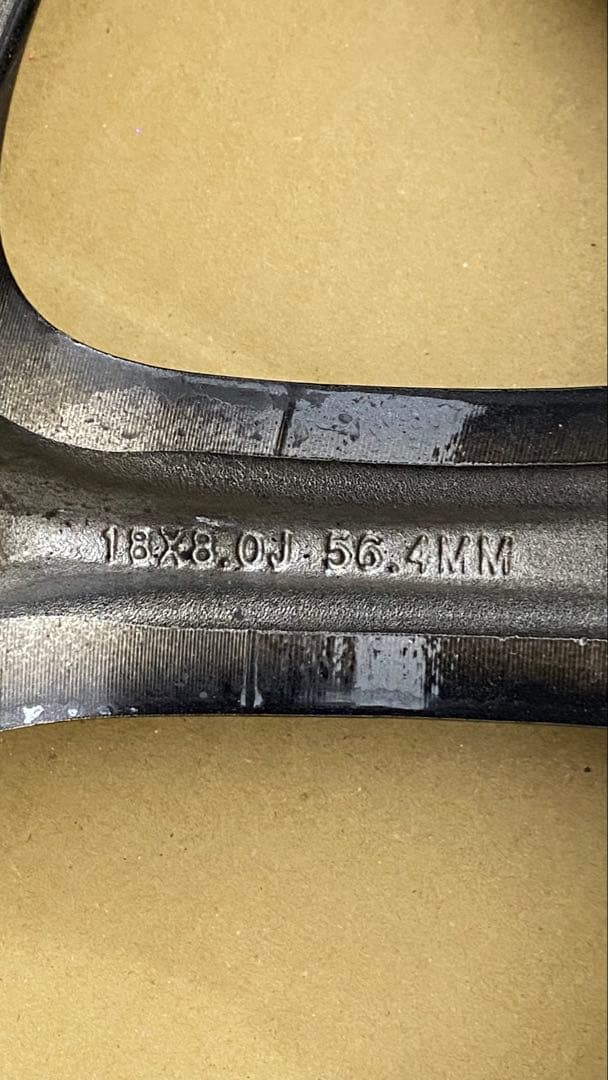 だ*い様 Jeep 18インチ 5スポークホイール 8J