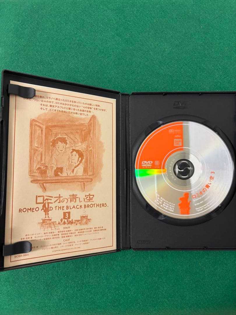 世界名作劇場～ロミオの青い空　DVD全8巻セット