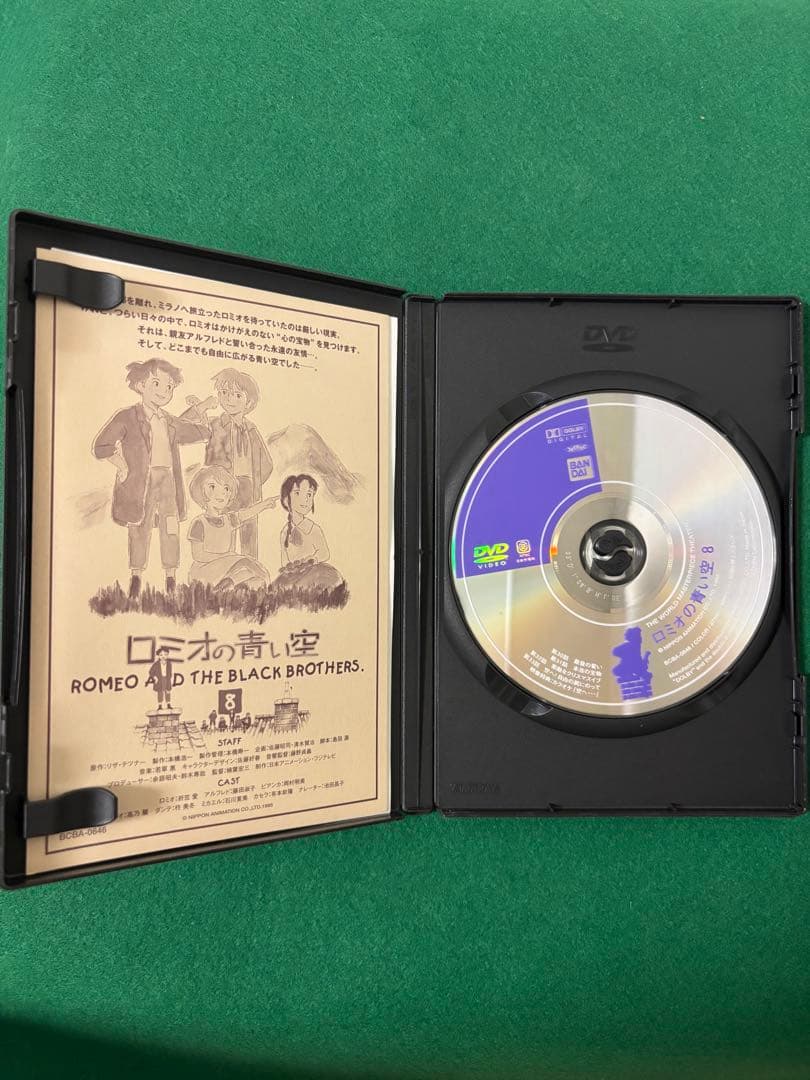 世界名作劇場～ロミオの青い空　DVD全8巻セット