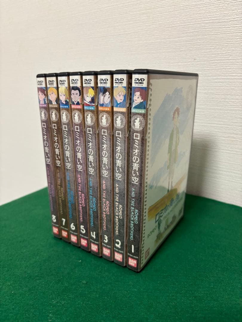 世界名作劇場～ロミオの青い空　DVD全8巻セット