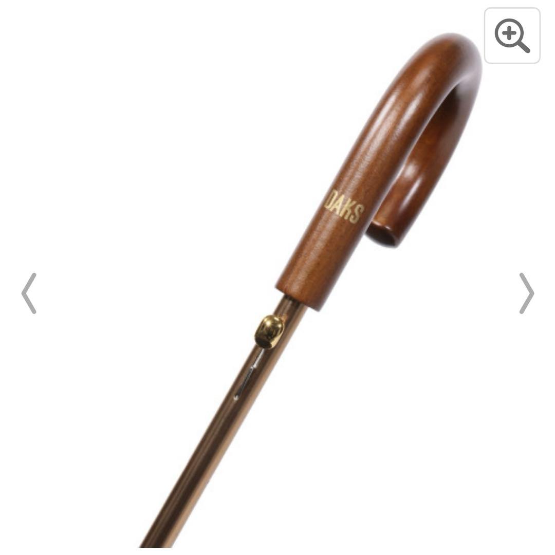 タグ付き新品未使用 DAKS 遮光一級 日傘 ジャンプ式 ベージュ 晴雨兼用