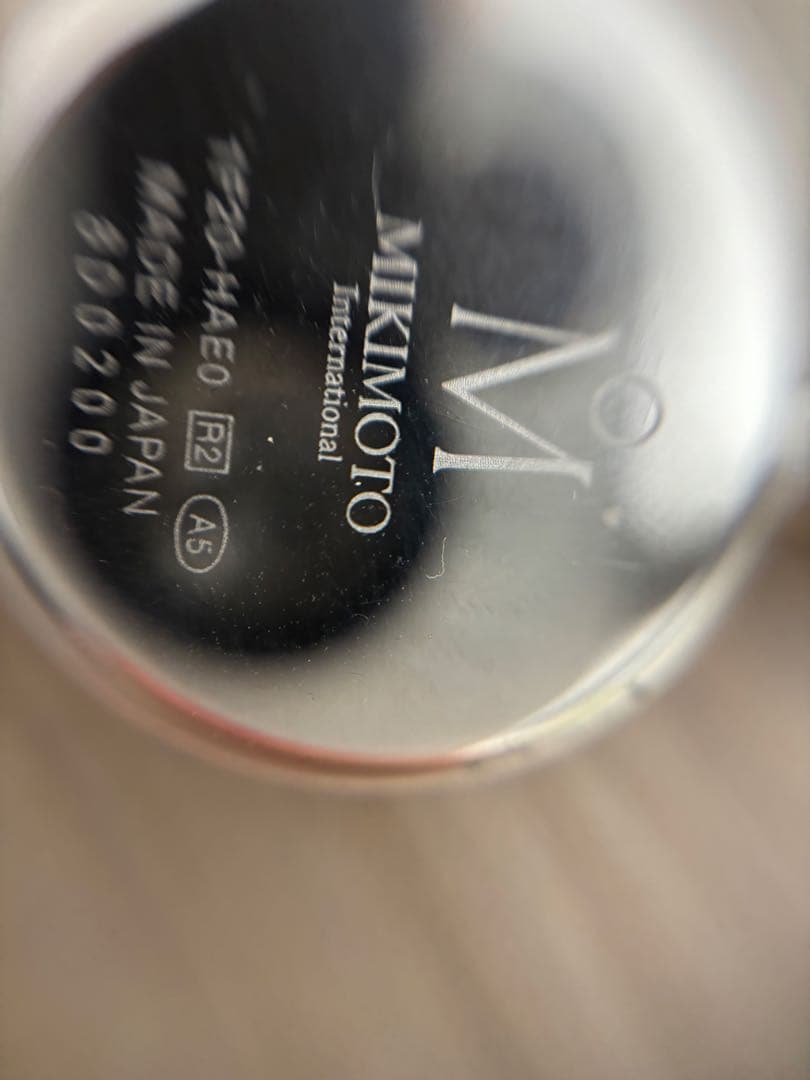 MIKIMOTO パール装飾 アナログ腕時計