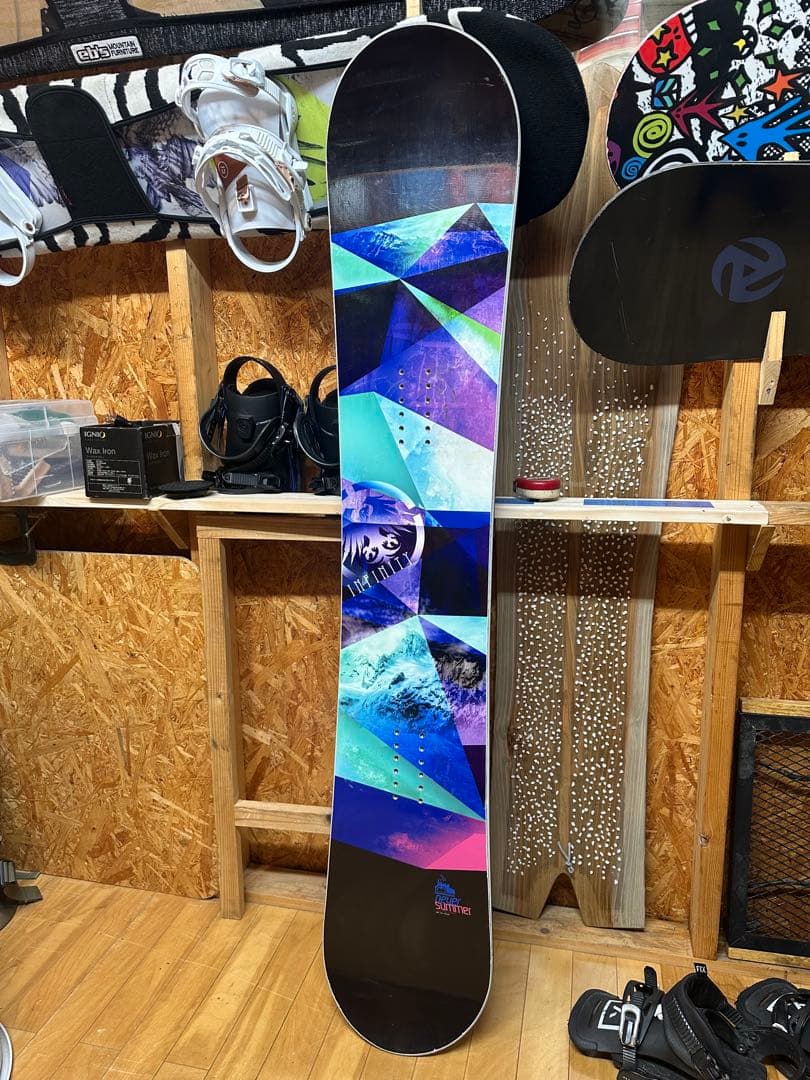 Never summer Infinity 149 FIX ビンディング S