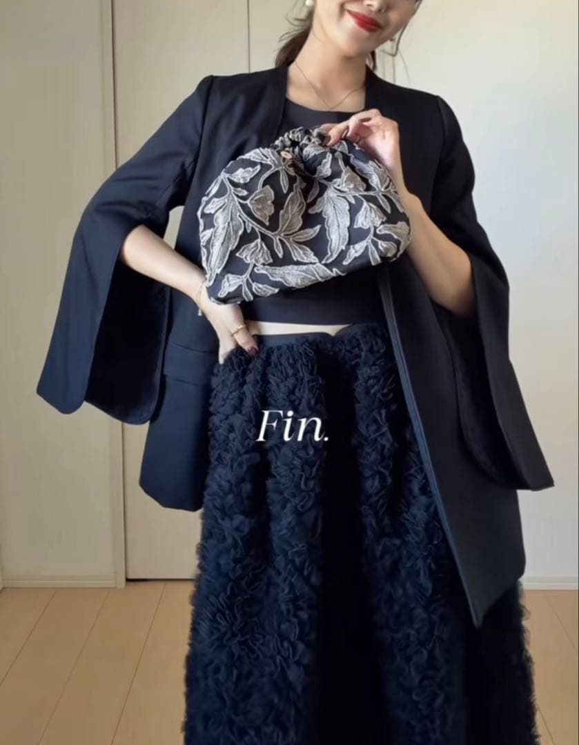 andresd アンドレスド　mocomoco セットアップドレス ブラック