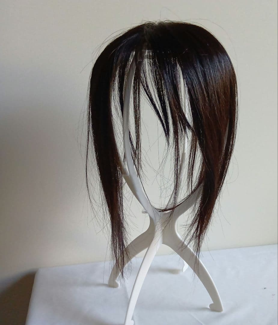 百合子ウイッグ　ヘアピース　スズメ