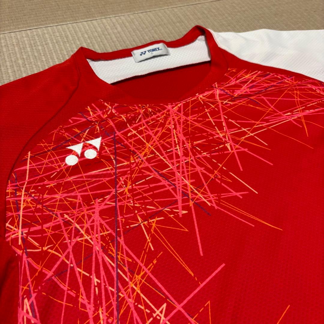 【極美品】日本代表モデルOサイズ　ウェア　ヨネックス　ユニフォームバドミントン