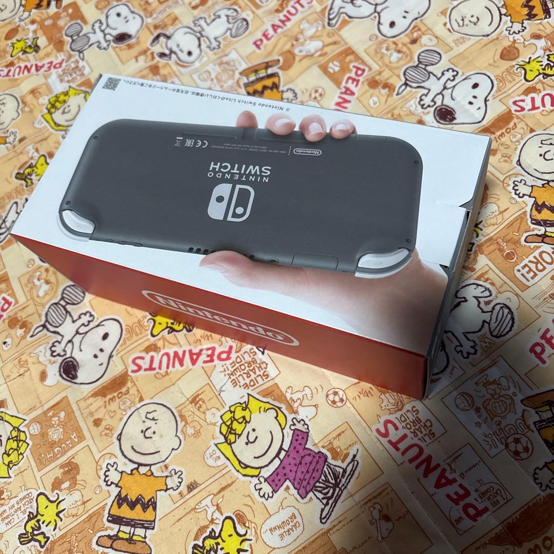 Nintendo Switch Lite グレー 本体　新品