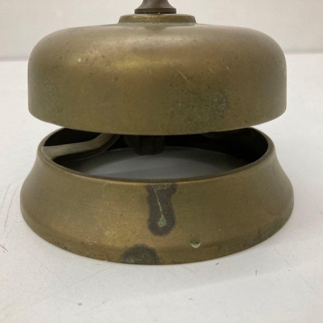呼び鈴　卓上ベル　コールベル　アンティーク　真鍮