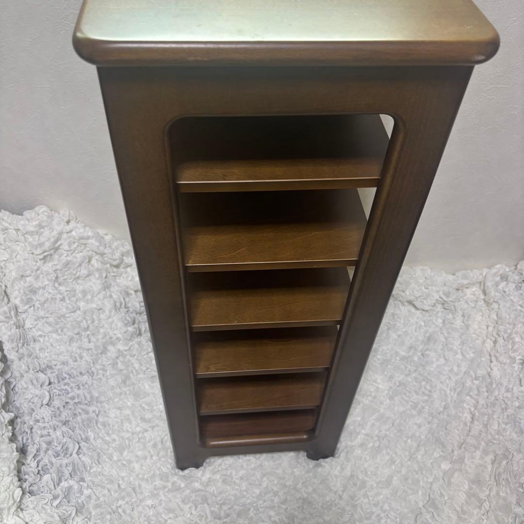 【美品】カリモク karimoku 6段 スリッパラック チェスト 下足箱 花台