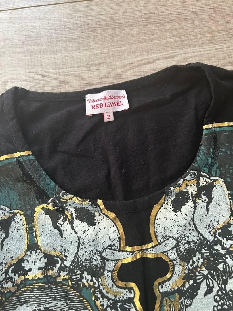 ヴィヴィアンウエストウッドレッドレーベル　絵画　ロンT 長袖　70101M