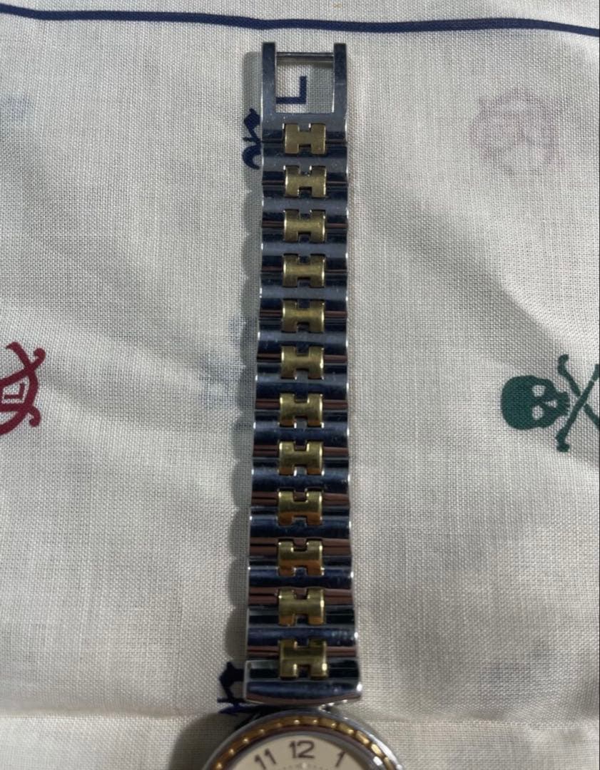 【オーバーホール済】HERMES エルメス　セリエ　腕時計クォーツ　 腕時計