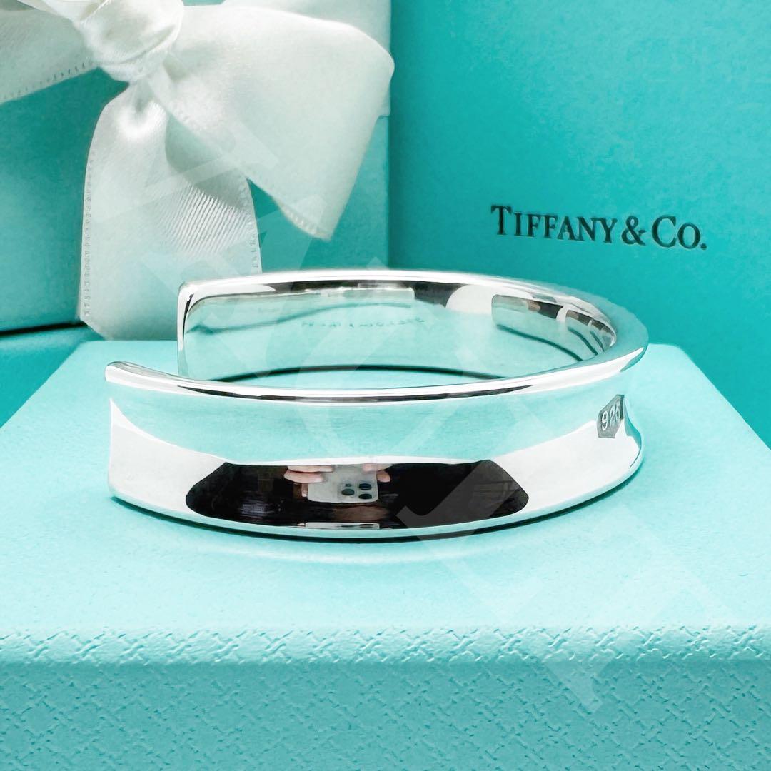 TIFFANY&Co. 極美品 1837 バングル ブレスレット Ag925