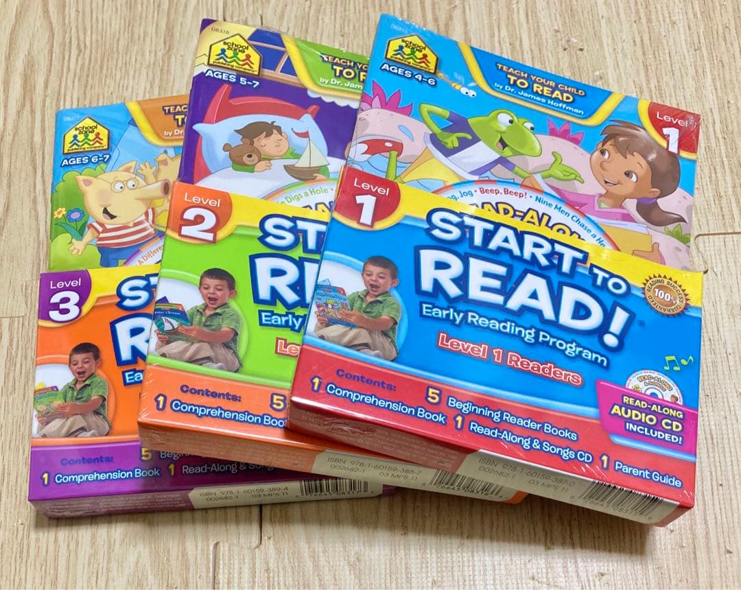 【希少】3-step Reading Program (18-Book Set)