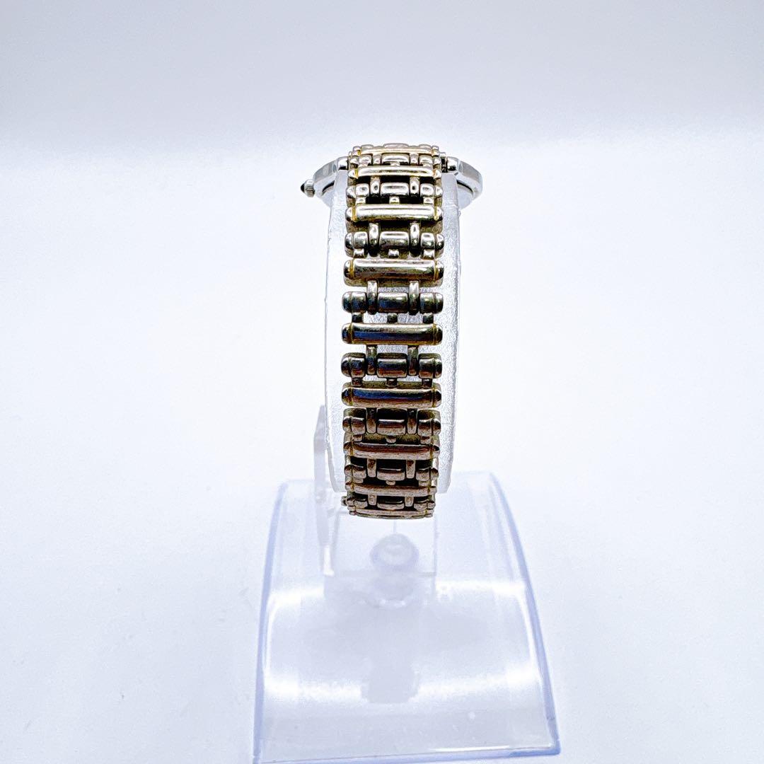 稼働品 SEIKO CREADOR アナログ腕時計 シルバー/ゴールド 18KT