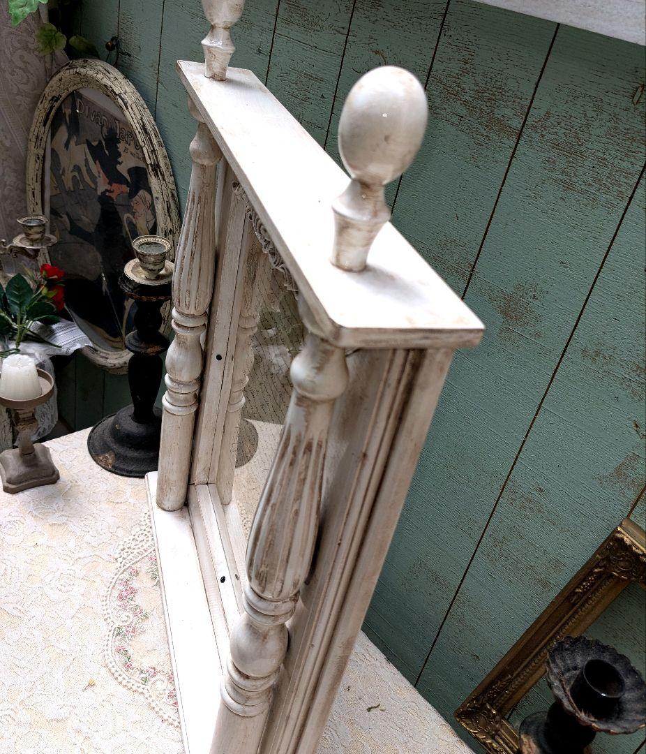 アンティークシェルフフレーム、 アクリル板付き