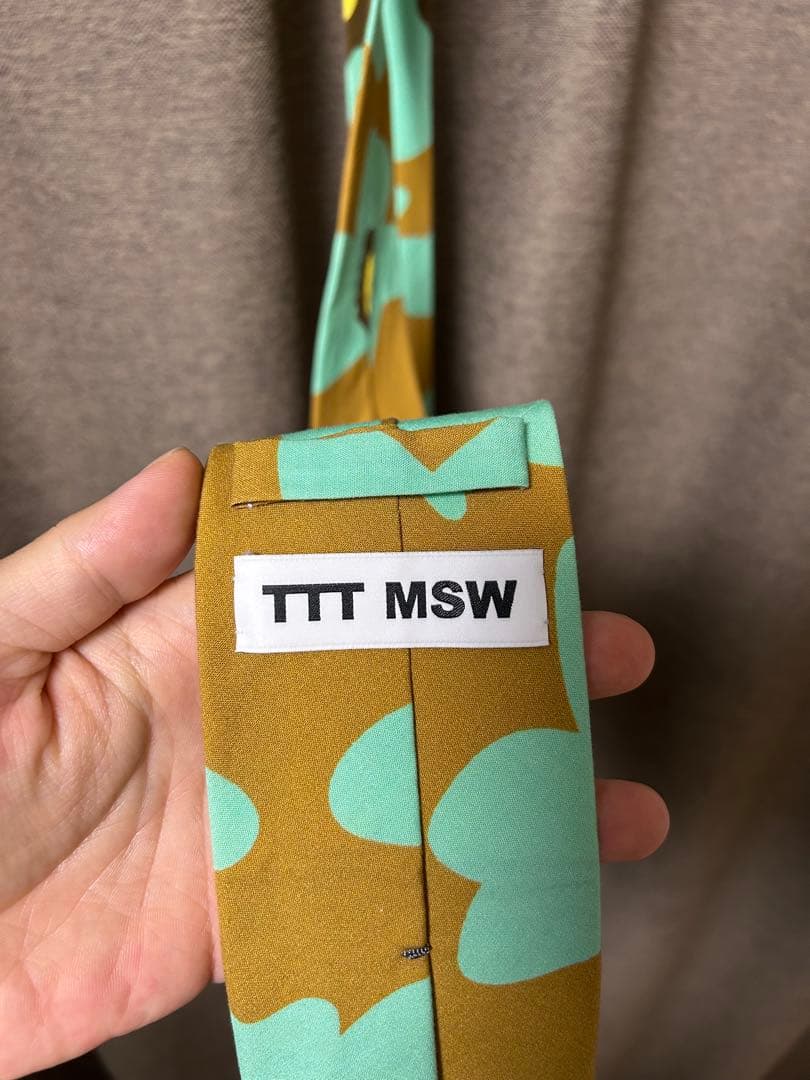 [希少]TTT MSW flower camo necktie