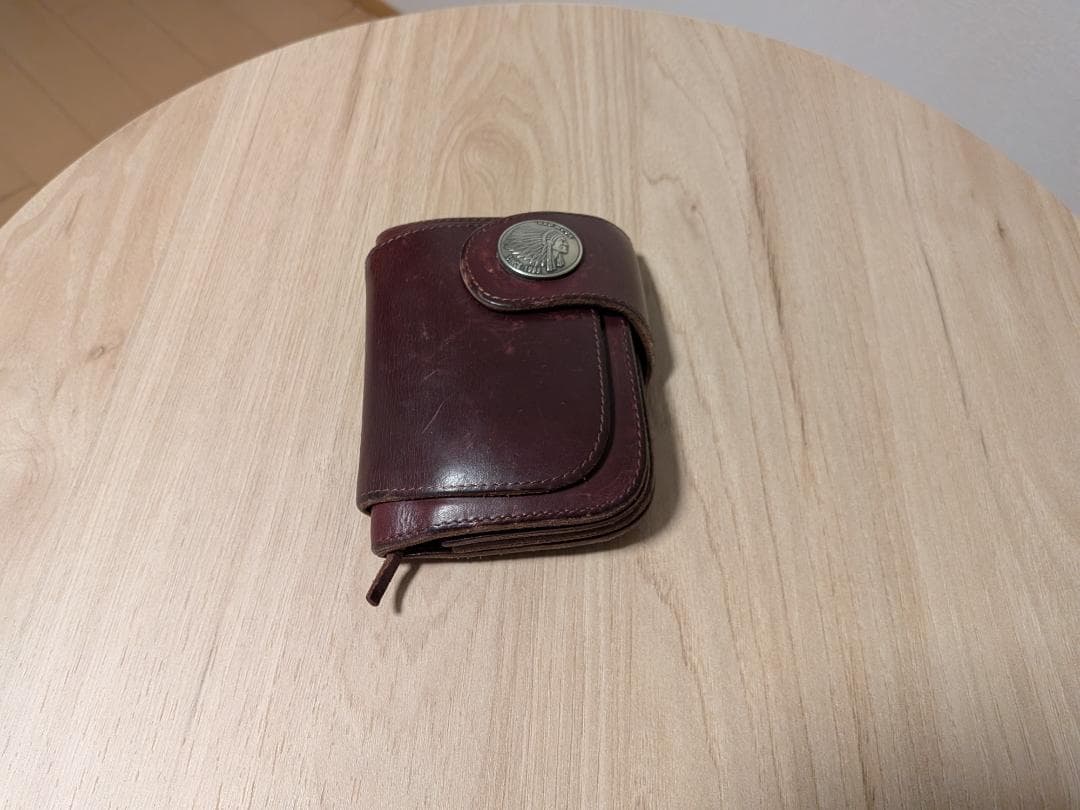 【さぼてん】REDMOON財布二折クロムエクセルレイヤードミドルウォレット