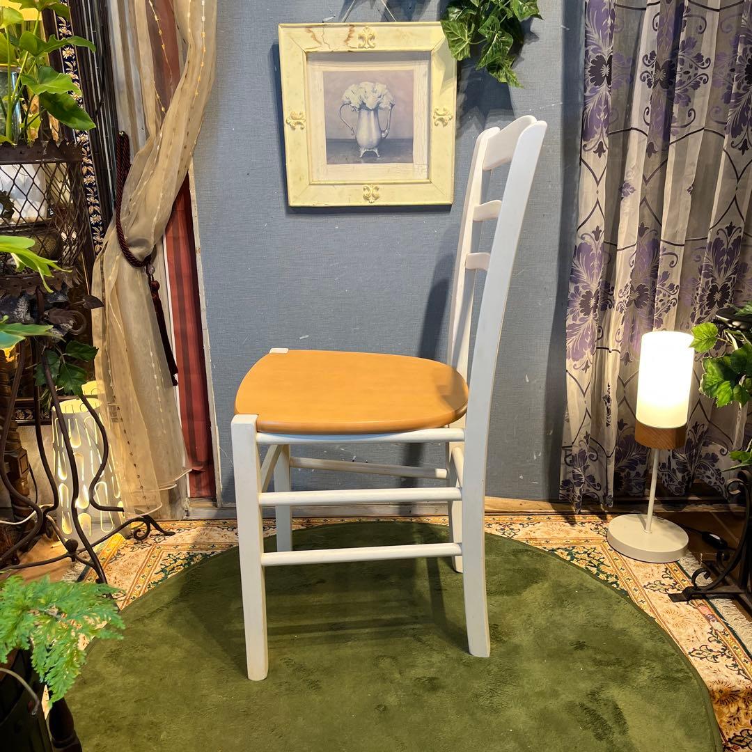 Sale L１　２脚セット　シャビーst 　木製ダイニングチェア