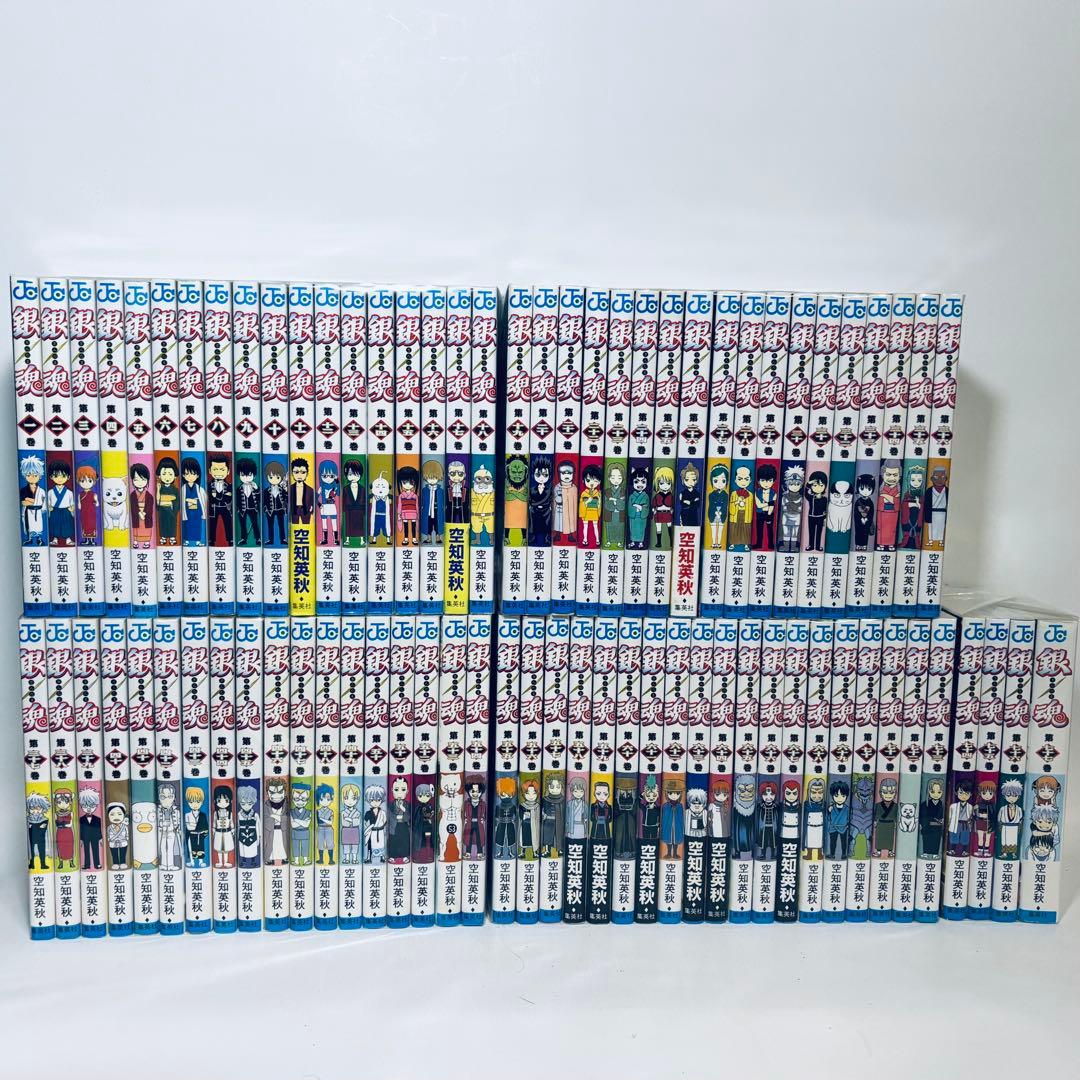 銀魂　全77巻セット + 銀ちゃんねる（公式キャラクターブック）