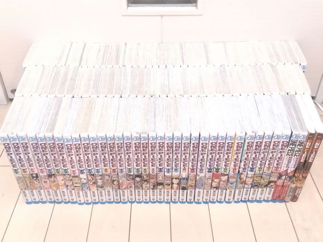 【美品】ONE PIECE ワンピース 1巻〜112巻 全巻セット＋関連本4冊
