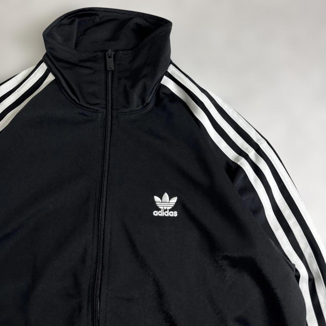 adidas トラックジャケット ファイヤーバード ブラック M 黒 現行