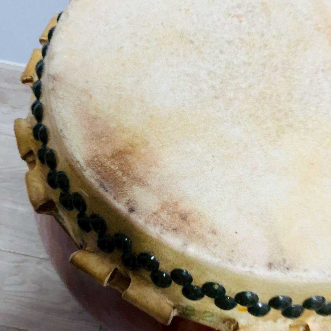 長胴太鼓 和太鼓 一尺6寸　打面48㎝　高さ60㎝②