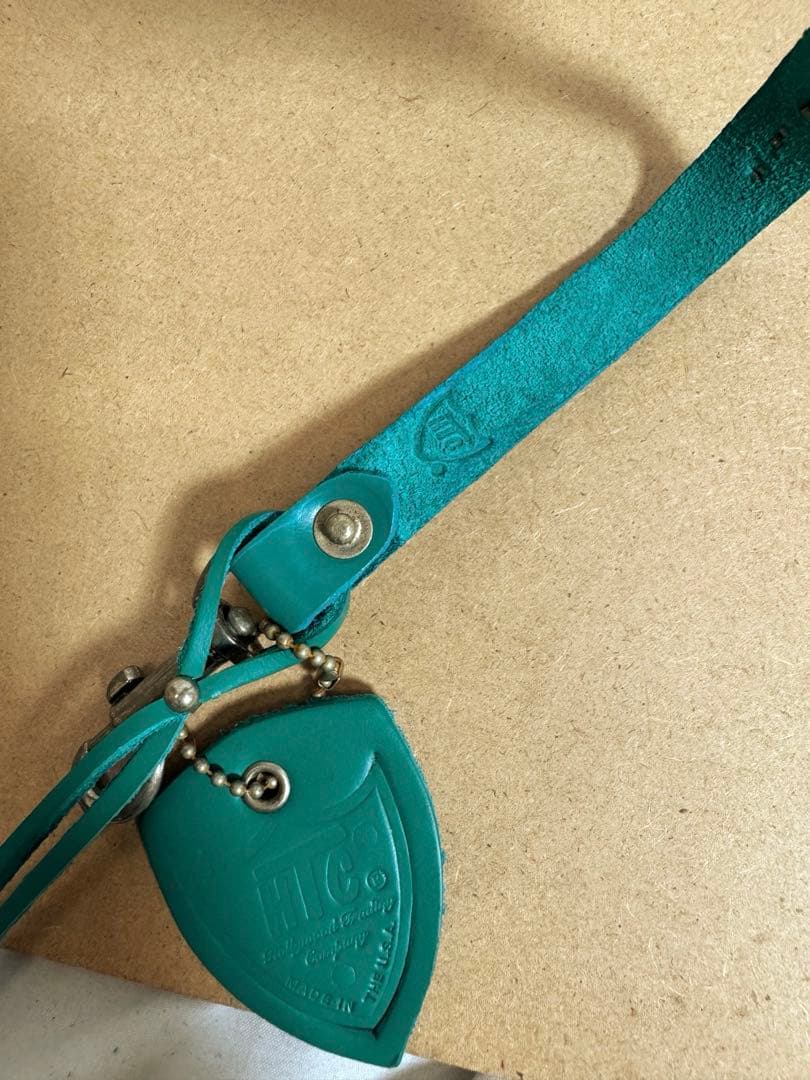 HTC Snap Key Holder red stone ターコイズレザー