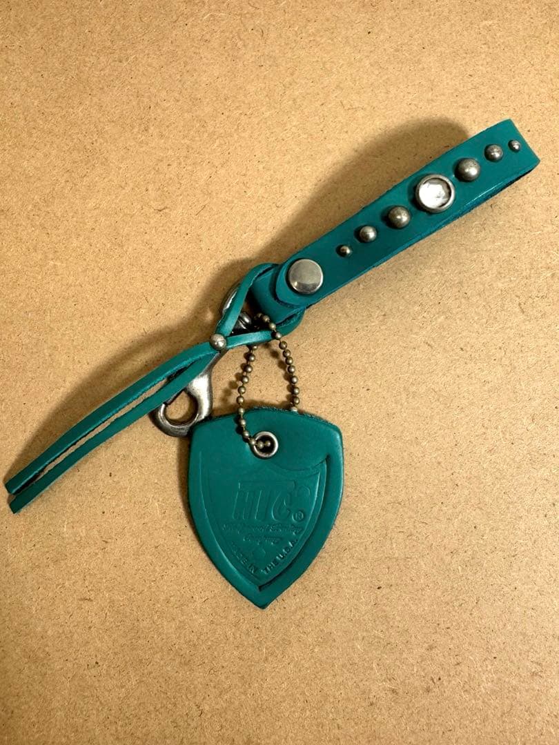 HTC Snap Key Holder red stone ターコイズレザー