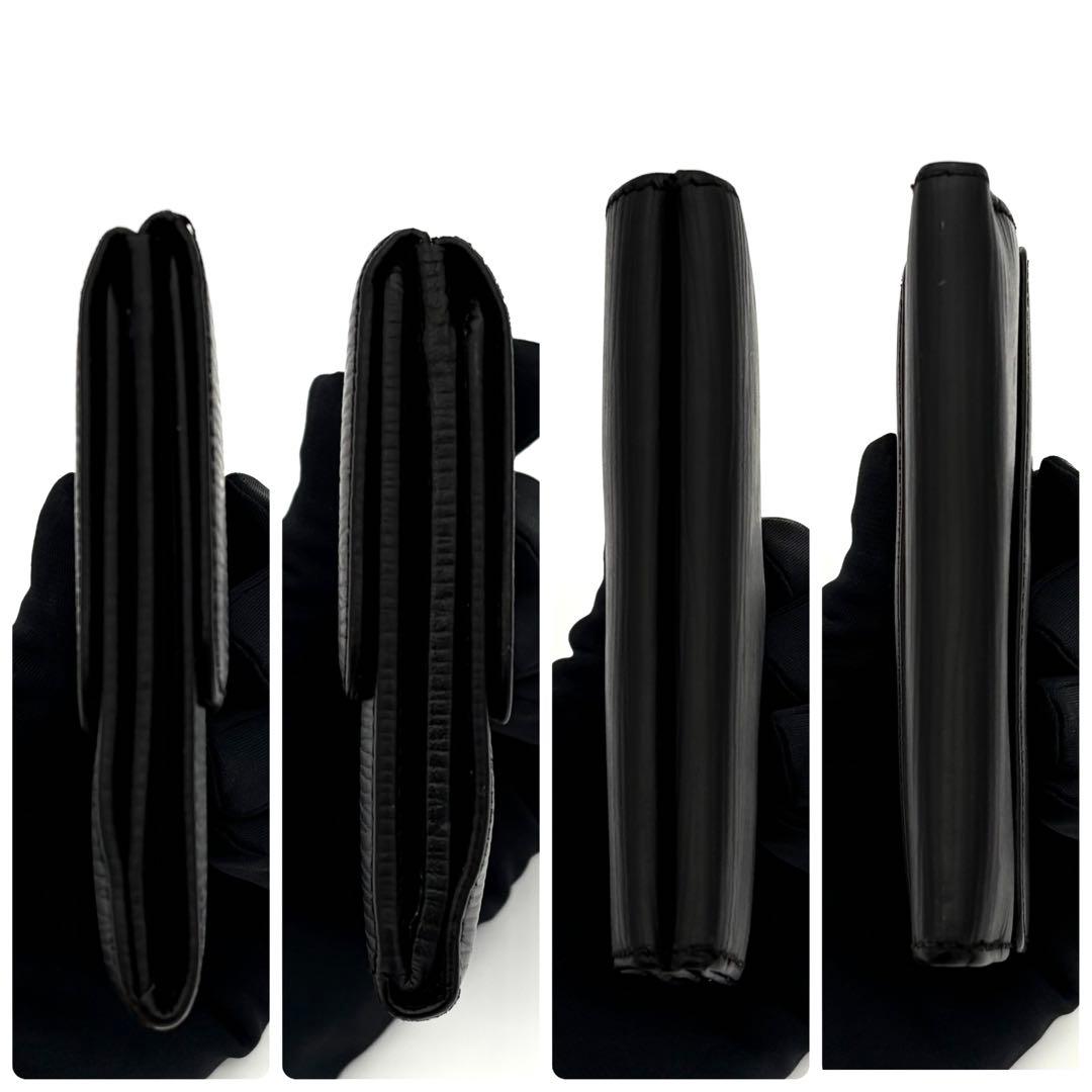 ルイヴィトン 折財布 エピ ノワール カルトクレディ 黒 ブラック 2222