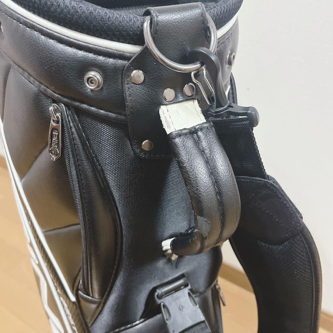 K267 PING ピン キャディバッグ ブラック フード無し