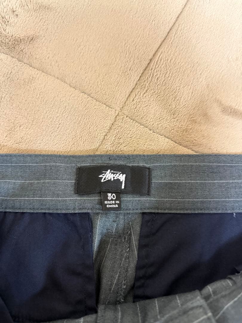パンツ Stussy STRIPED VOLUME PLEATED TROUSER 30