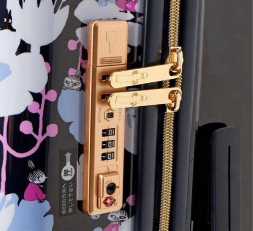 新品未使用　リトルミイの花柄スーツケース　51L